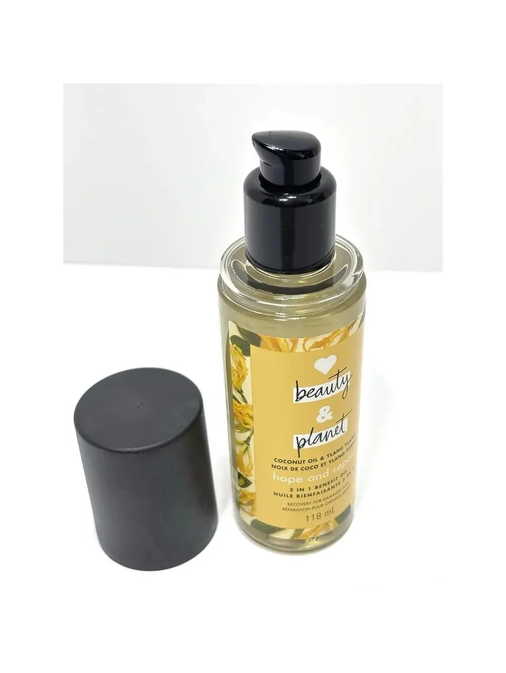 Love Beauty Planet 3-in-1 Benefit Oil Coconut Ylang Ylang Hair Repair New